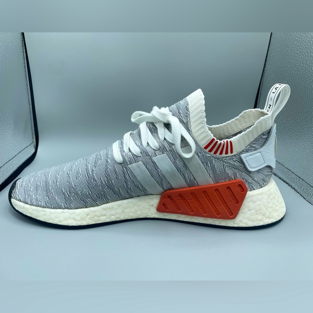adidas NMD R2 Primeknit Running White 2017 (BY9410): US Men's Size 11.5
